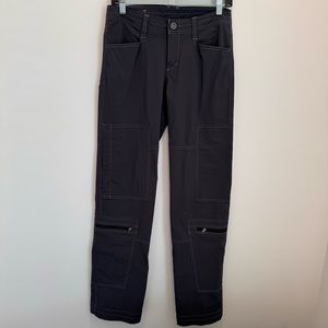 Kuhl Women’s 6 Reg Gray Straight Leg Outdoors Cargo / Utility Pant